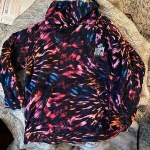 Vintage 90s juicy couture, tie-dye hoodie size large